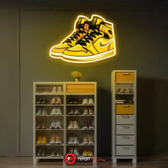 Jordan Shoes Kicks UV Neon Sign π β Showcase Your Sneaker Love in Neon Lights!