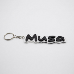 Custom Key Chain - White Background