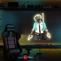 PUBG Popular Gaming UV Neon Sign ๐ฎ โ Level Up Your Gaming Space!