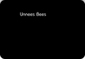 Unnees Bees Customized Neon Sign