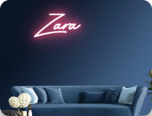 Zara Customized Neon Sign