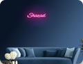 Shazad Customized Neon Sign