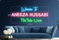 Welcome To Customized Neon Sign