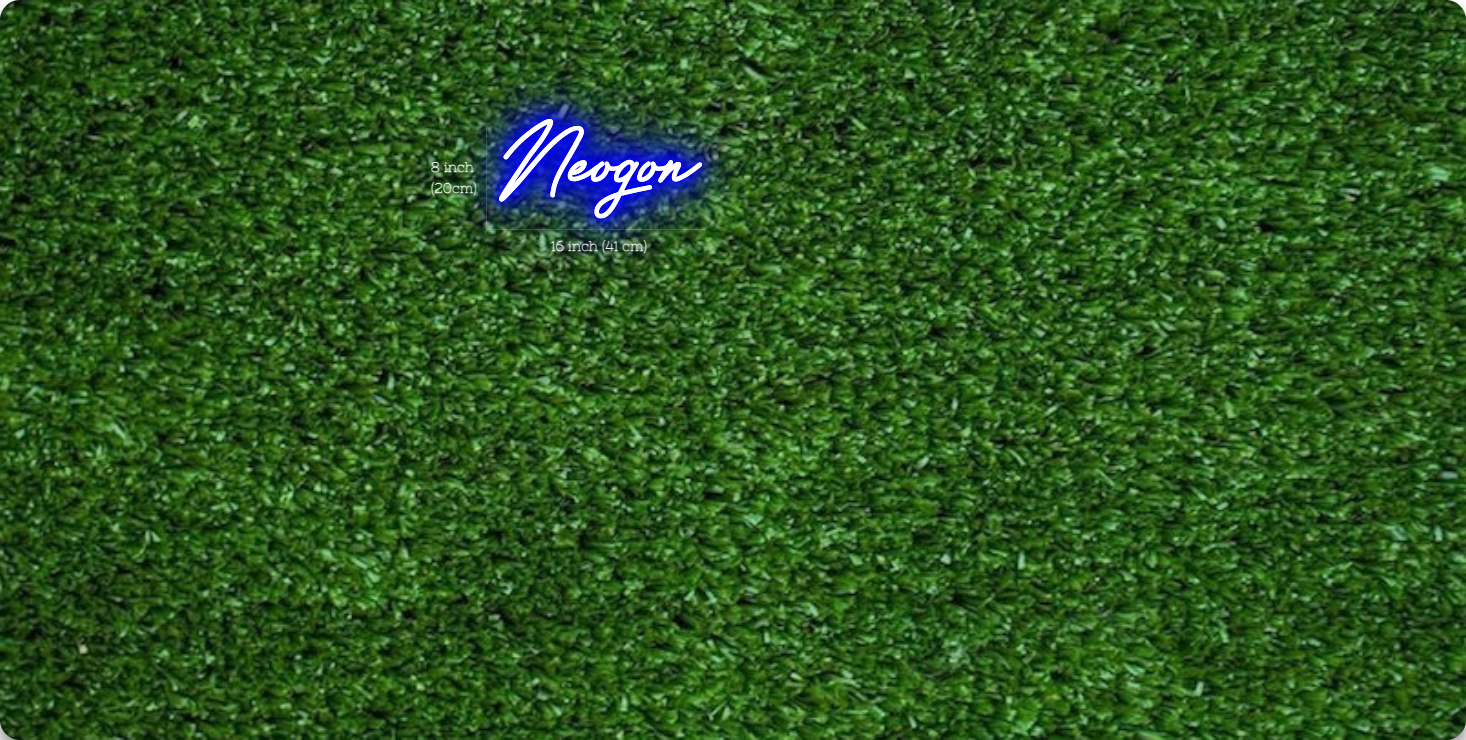Testing Customized Neon Sign