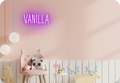 VANILLA Customized Neon Sign