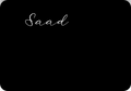 Saad Customized Neon Sign