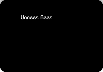 Unnees Bees Customized Neon Sign