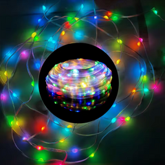 Smart Multicolor Fairy LED Lights – 10 Meters | Perfect for Indoor & Outdoor Decor