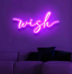 Wish Neon Sign