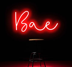 Bae Neon Sign