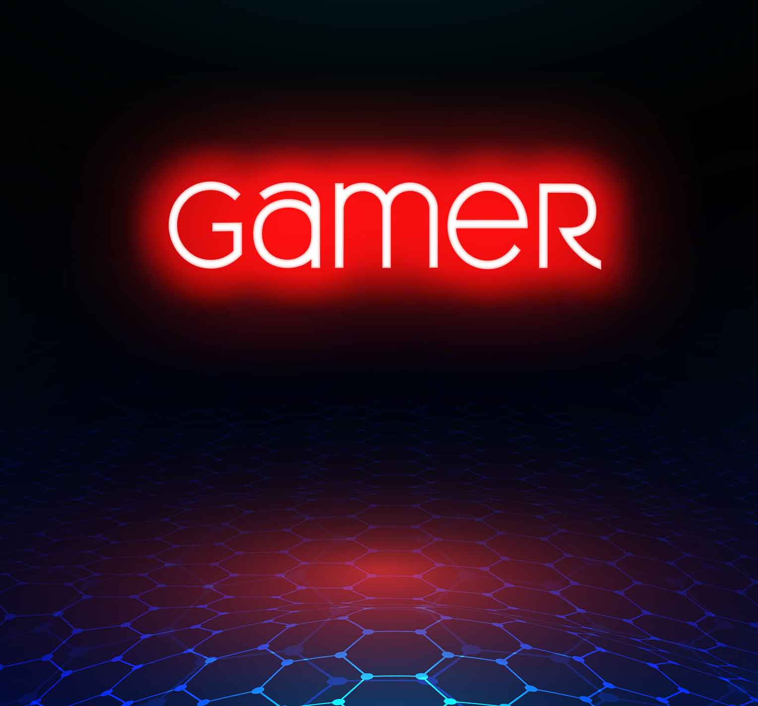 GAMER Small Neon Sign