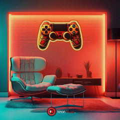 Game Console UV Neon Controller Light – Illuminate Your Play Zone!