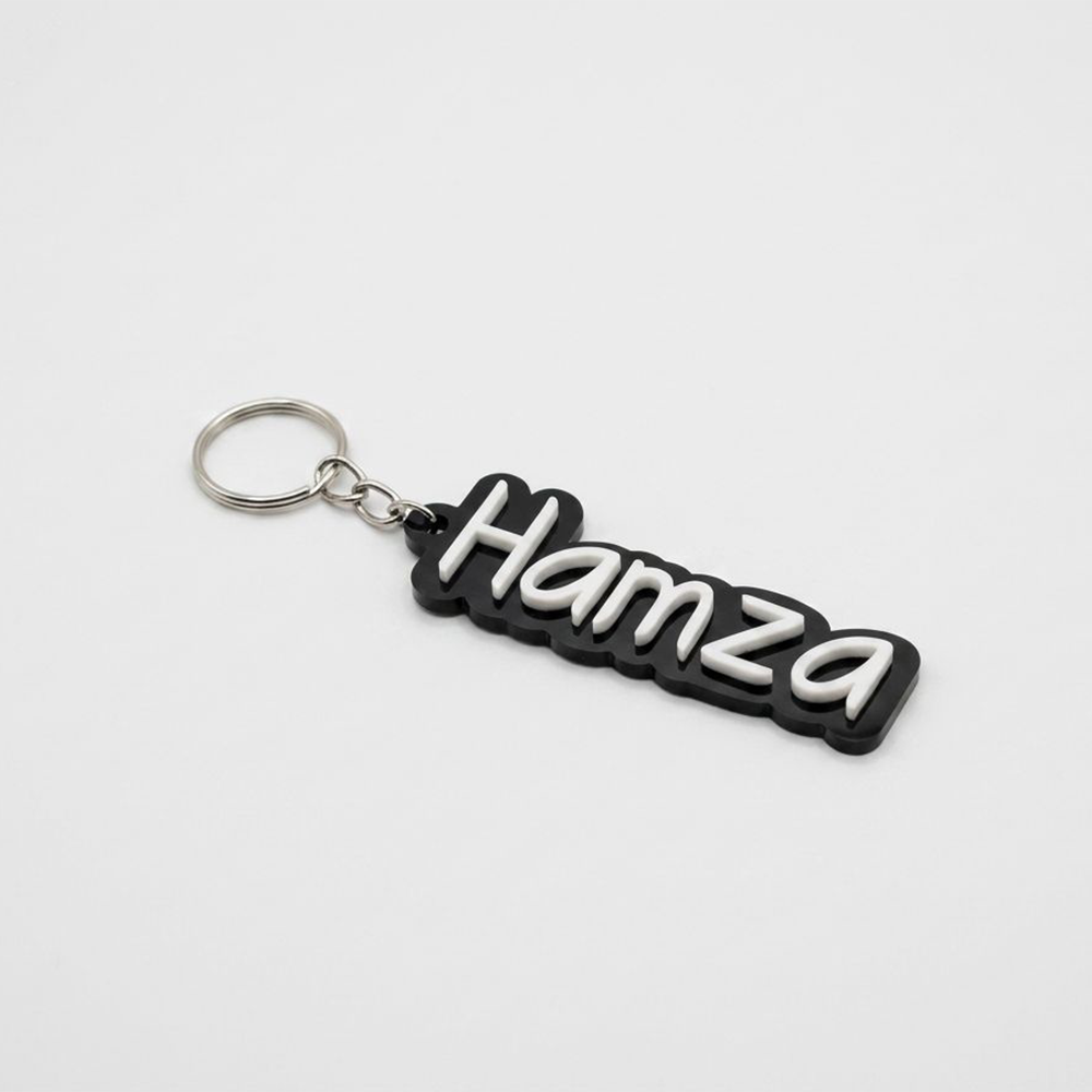 Custom Key Chain - Black Background
