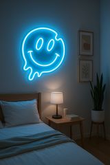 Smile Face Emoji Neon Light - Neon Signs Pakistan