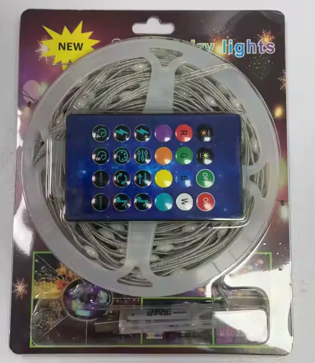 Smart Multicolor Fairy LED Lights – 10 Meters | Perfect for Indoor & Outdoor Decor