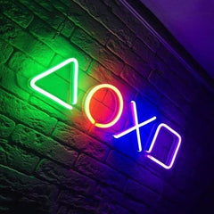 Gaming Console Buttons Squid Game Neon Sign - The Ultimate Fan Decor